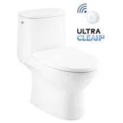 Bàn Cầu 1 Khối COTTO C105327 nắp rơi êm 