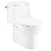 Bàn Cầu 1 Khối COTTO C1142 nắp rơi êm 