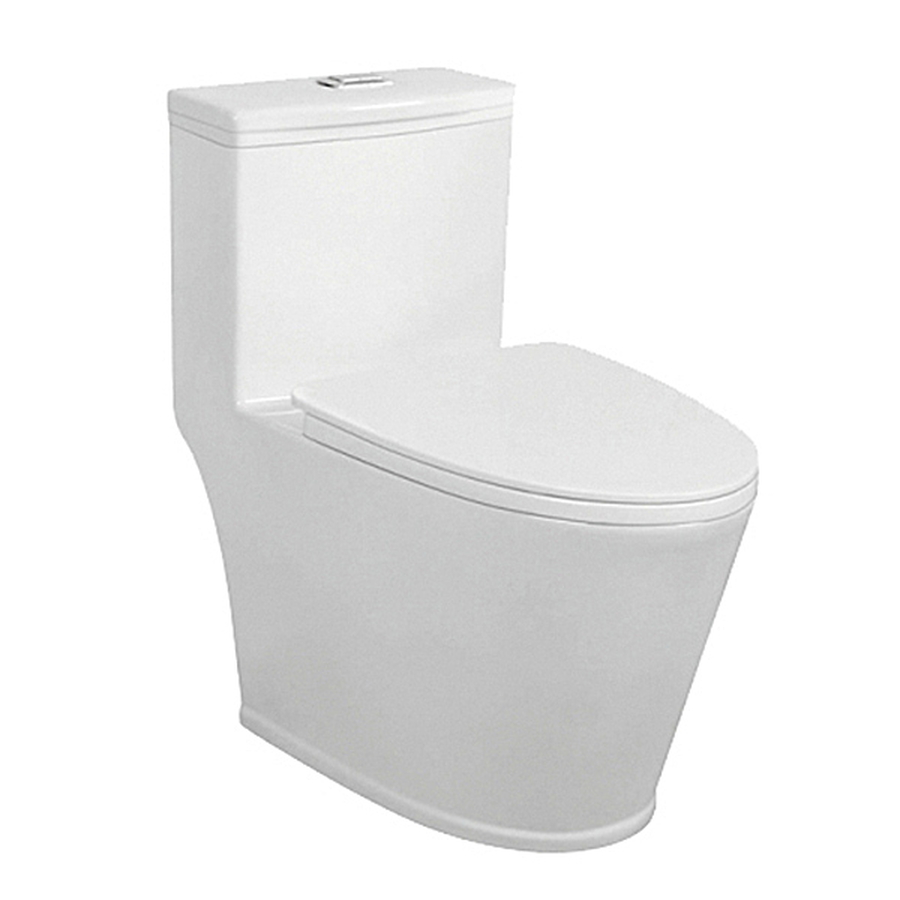 Bàn cầu 1 khối nắp êm Kangaroo KG6106