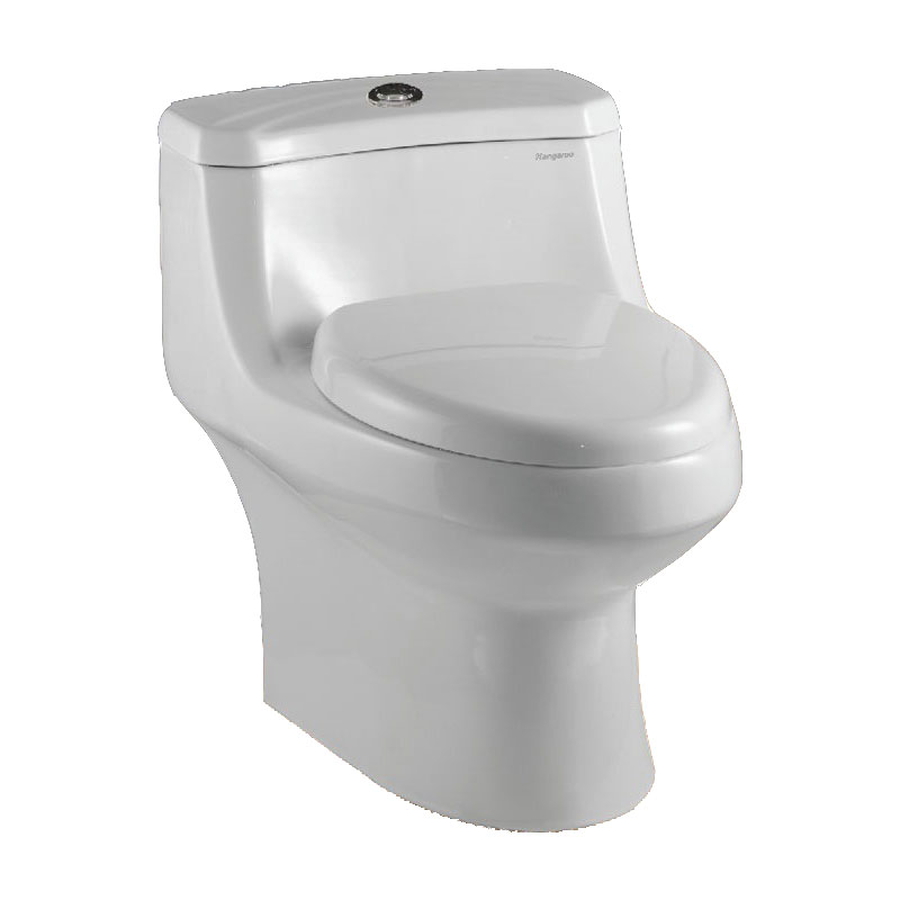 Bàn cầu 1 khối nắp êm Kangaroo KG6130