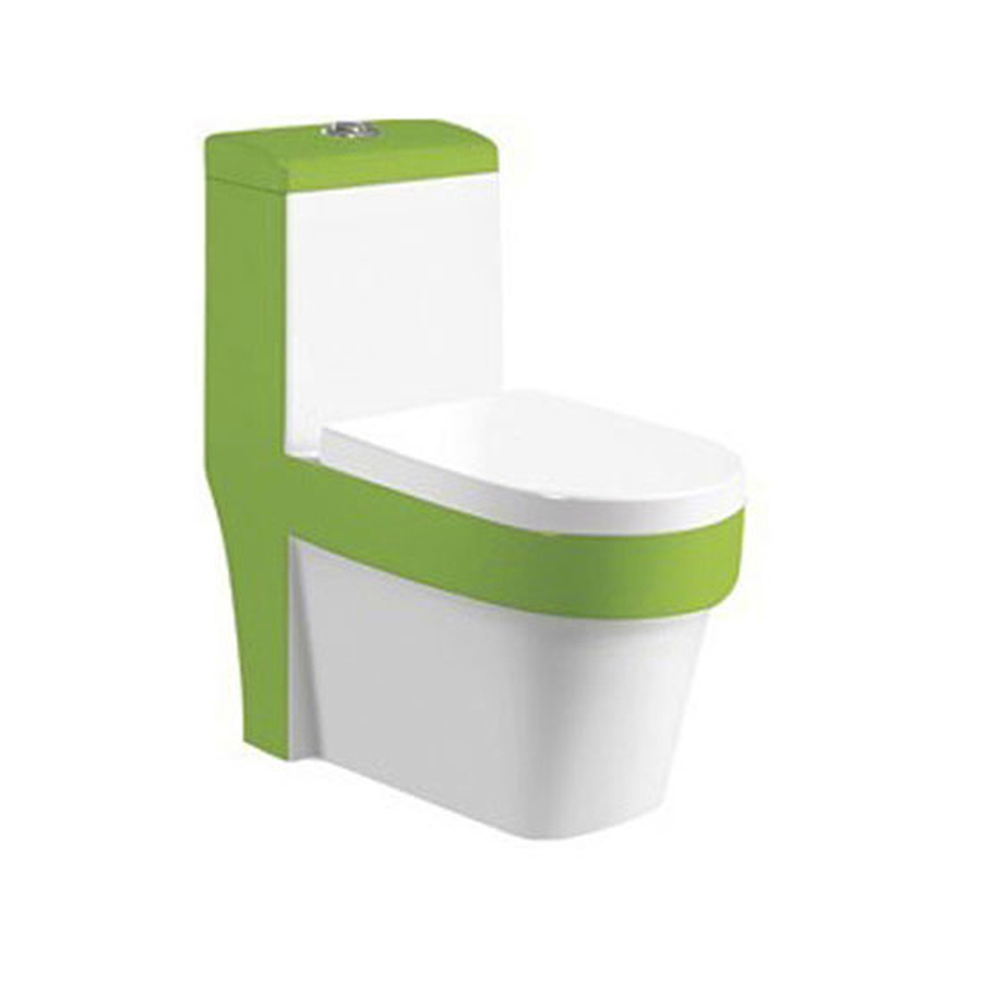 Bàn cầu 1 khối nắp rơi êm Miken MKB-0886 