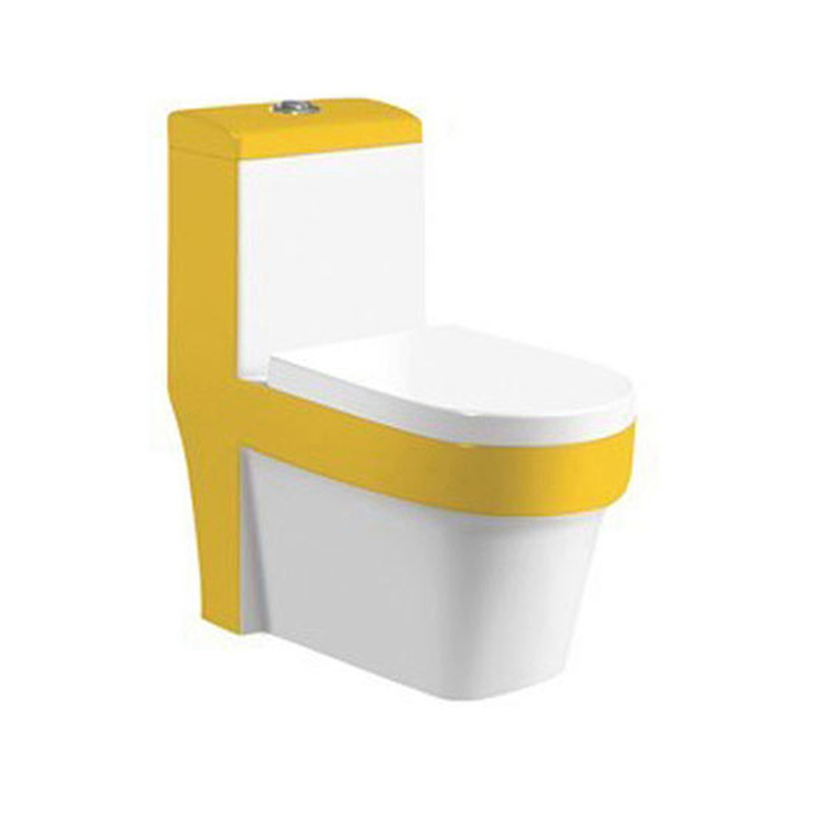 Bàn cầu 1 khối nắp rơi êm Miken MKB-0888 