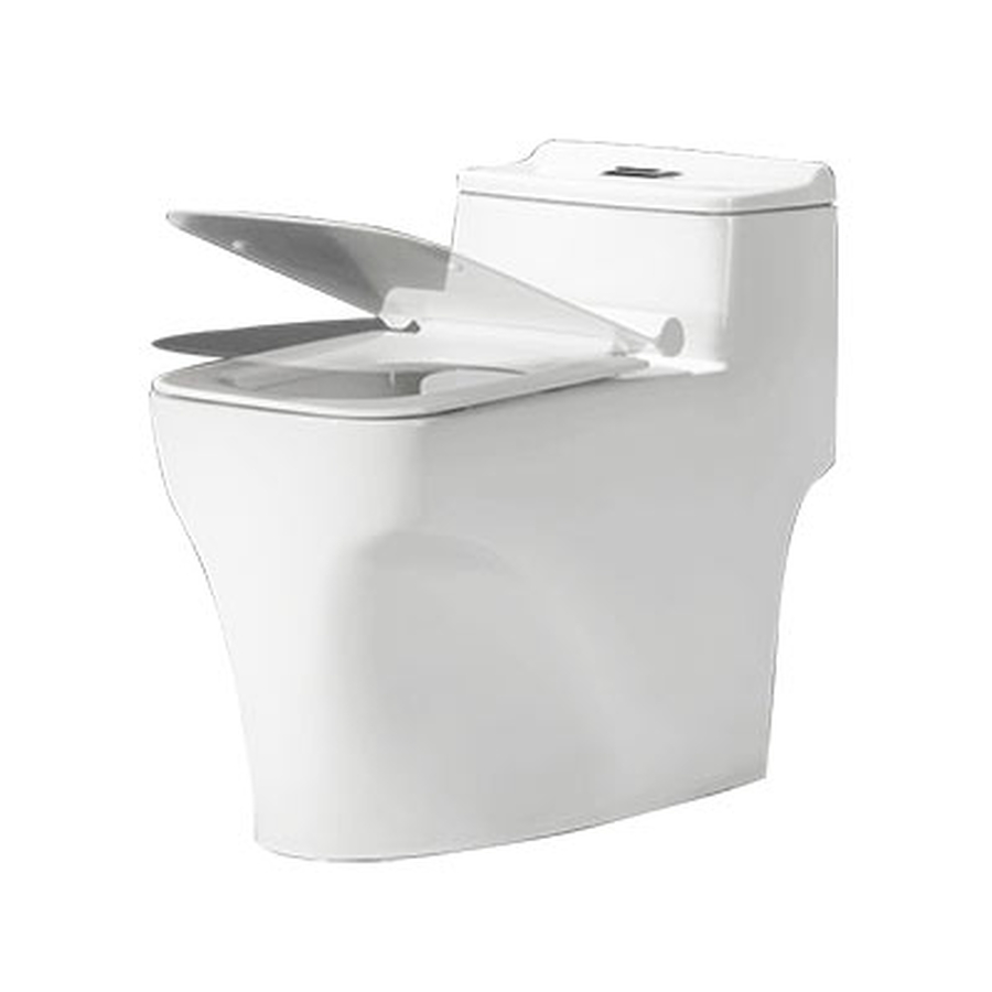 Bàn cầu 1 khối nắp rơi êm Moonoah MN-1215