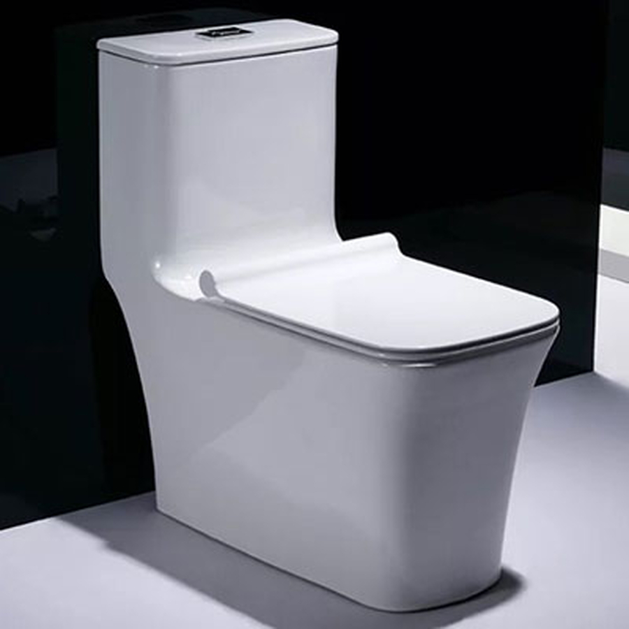 Bàn cầu 1 khối nắp rơi êm Moonoah MN-1256