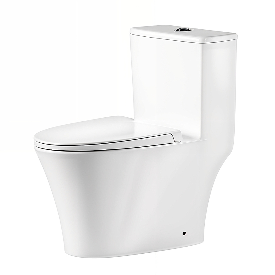 Bồn cầu 1 khối nắp êm cao cấp BRAVAT C21145UW-3C-ENG 