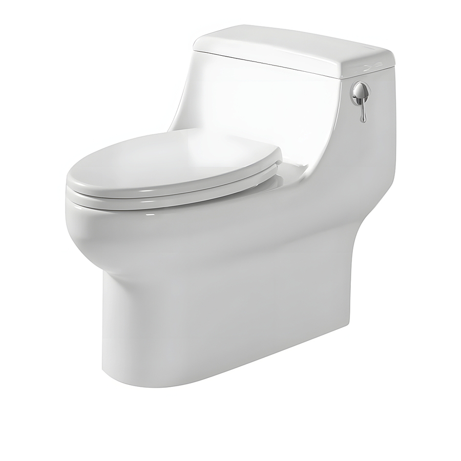 Bồn cầu 1 khối nắp êm cao cấp BRAVAT C21296UW-3 