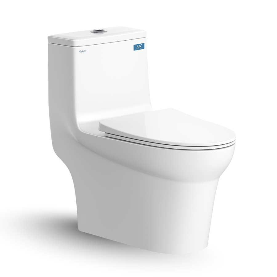 Bồn cầu 1 khối nắp êm Viglacera V65