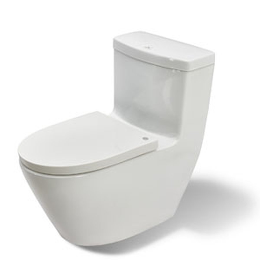 Bồn cầu 1 khối nắp rơi êm Govern LO-2208