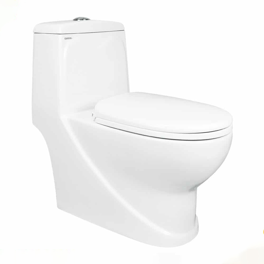 Bồn Cầu 1 Khối Nắp Êm SanFi S307