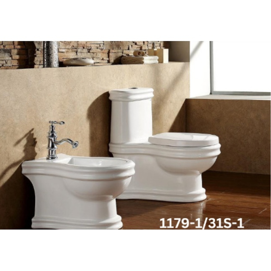 Bồn Cầu Một Khối Nắp Êm JOMOO 1179-1/31S-1