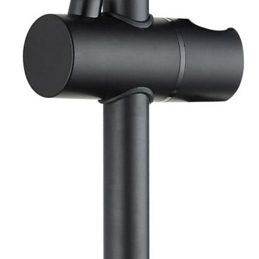 Thanh trượt sen tắm tròn màu đen Karat KS-01-730-55