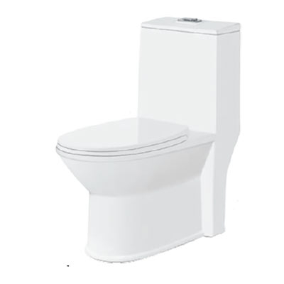 Bàn cầu 1 khối nắp rơi êm Moonoah MN-1220