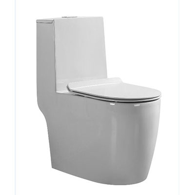 Bàn cầu 1 khối nắp rơi êm Moonoah MN-1260