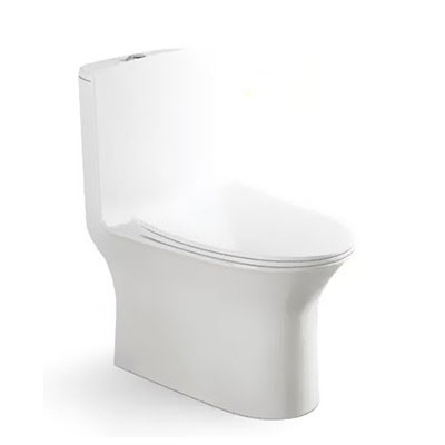 Bàn cầu 1 khối nắp rơi êm Moonoah MN-1291-1