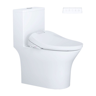 Bồn cầu 1 khối nắp điện tử Caesar C1391F+TAF610H