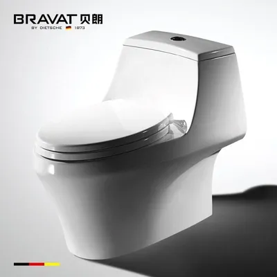 Bồn cầu 1 khối nắp êm BRAVAT C21120XUW-3BA-ENG