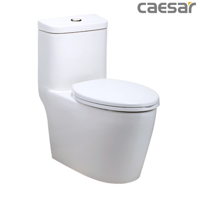 Bồn cầu 1 khối nắp êm Caesar C1364