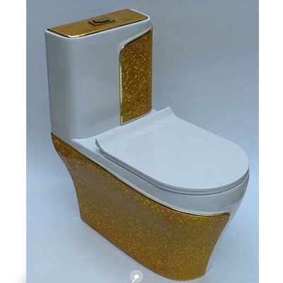 Bồn cầu 1 khối nắp êm nghệ thuật Dada A-2073BLG