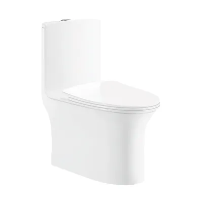 Bồn cầu 1 khối nắp rơi êm Basic BS-109