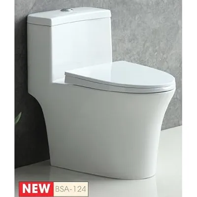 Bồn cầu 1 khối nắp rơi êm Basic BSA-3124