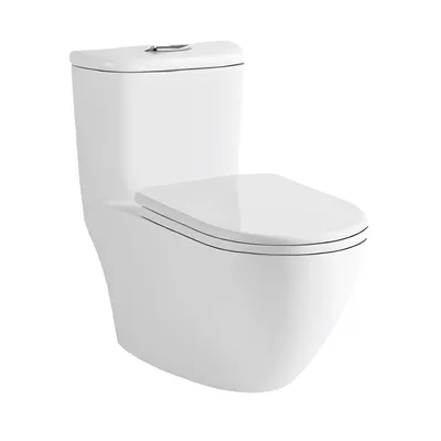Bồn cầu 1 khối nắp rơi êm Clara CT-112ES