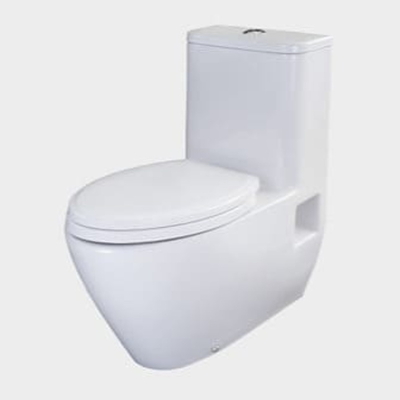 Bồn cầu 1 khối nắp rơi êm Clara CT-140WS