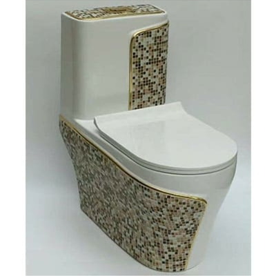 Bồn cầu nghệ thuật 1 khối nắp êm Dada A-2073BLM