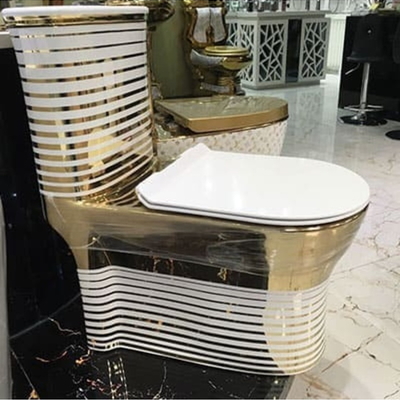 Bồn cầu nghệ thuật 1 khối nắp êm Dada Gold Line