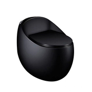 Bàn cầu 1 khối màu đen Miken MKB-0892B