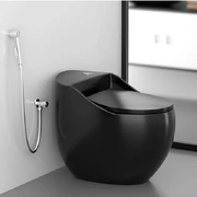 Bàn cầu 1 khối màu đen Miken MKB-2141B