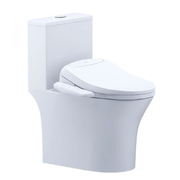 Bồn cầu 1 khối nắp điện tử Caesar C1391F+TAF400H