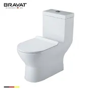 Bồn cầu 1 khối nắp êm cao cấp BRAVAT C21224XUW-3