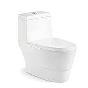 Bồn cầu 1 khối nắp êm Riba RB-2637