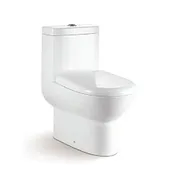 Bồn cầu 1 khối nắp rơi êm Clara CT-105SS