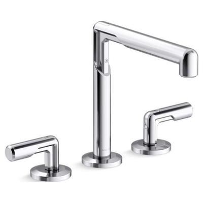Vòi bồn tắm thân cao nóng lạnh màu chrome Kallista P34585-CP-CP