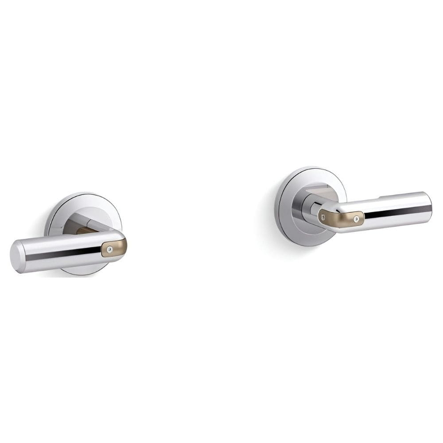 Tay gạt vòi bồn tắm âm tường màu chrome Kallista P34587-BV-CP