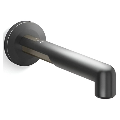 Vòi xả bồn tắm gắn tường màu đen Kallista P34588-BN-BGP