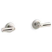 Tay gạt vòi bồn tắm âm tường màu nickel Kallista P34587-BN-SN