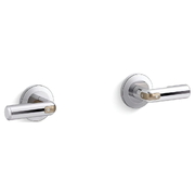 Tay gạt vòi bồn tắm âm tường màu chrome Kallista P34587-BV-CP