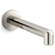 Vòi xả bồn tắm gắn tường màu nickel Kallista P34588-BN-SN