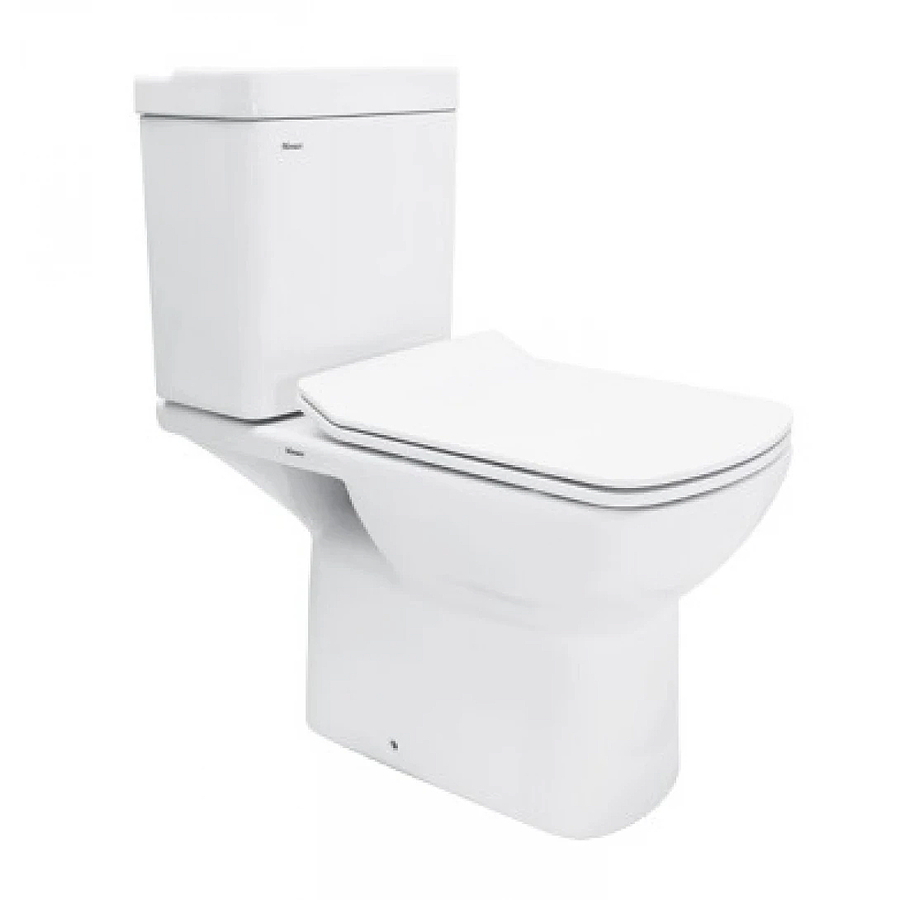 Bồn cầu 2 khối nắp êm Viglacera VI6 xả nhấn