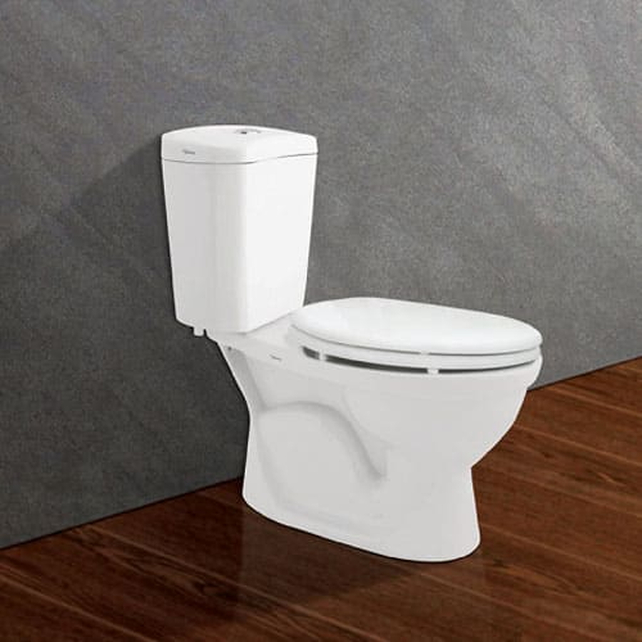 Bồn cầu 2 khối nắp thường Viglacera VI28 xả nhấn đơn