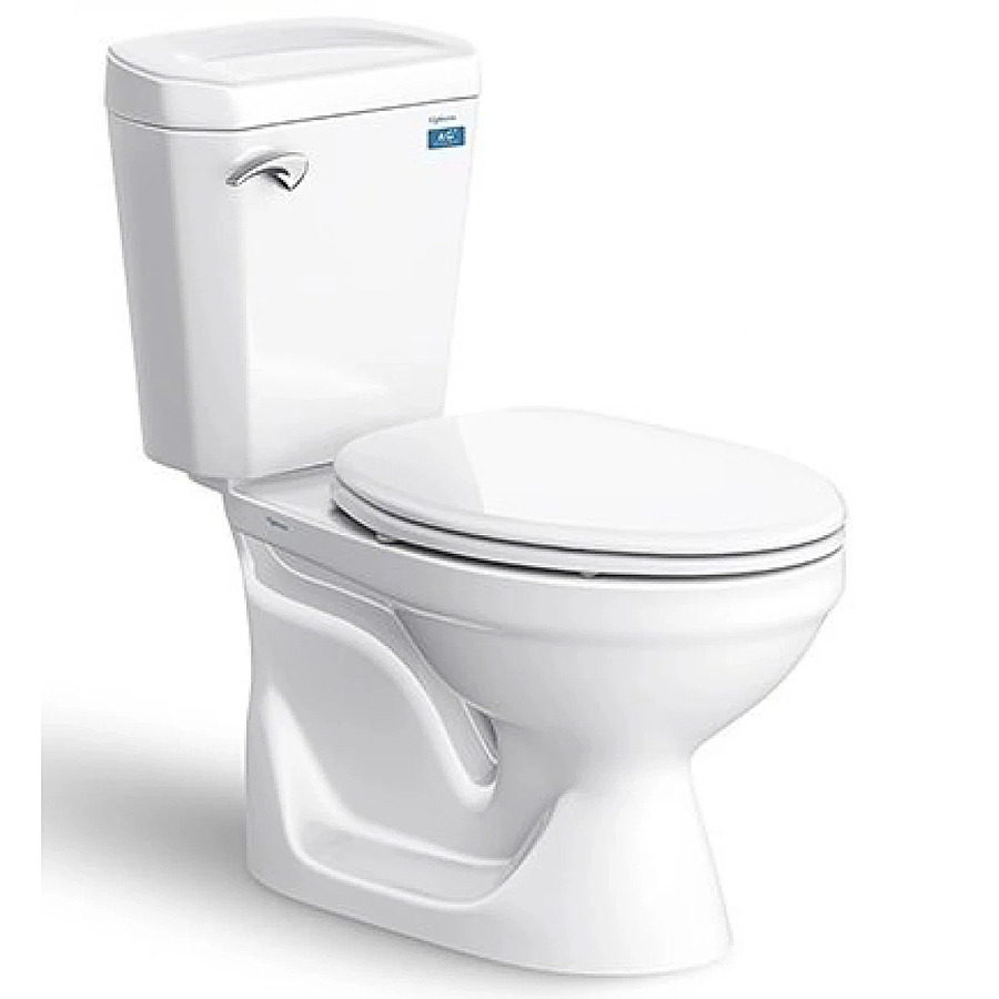 Bồn Cầu 2 Khối Nắp Thường Viglacera VI44 Xả Gat