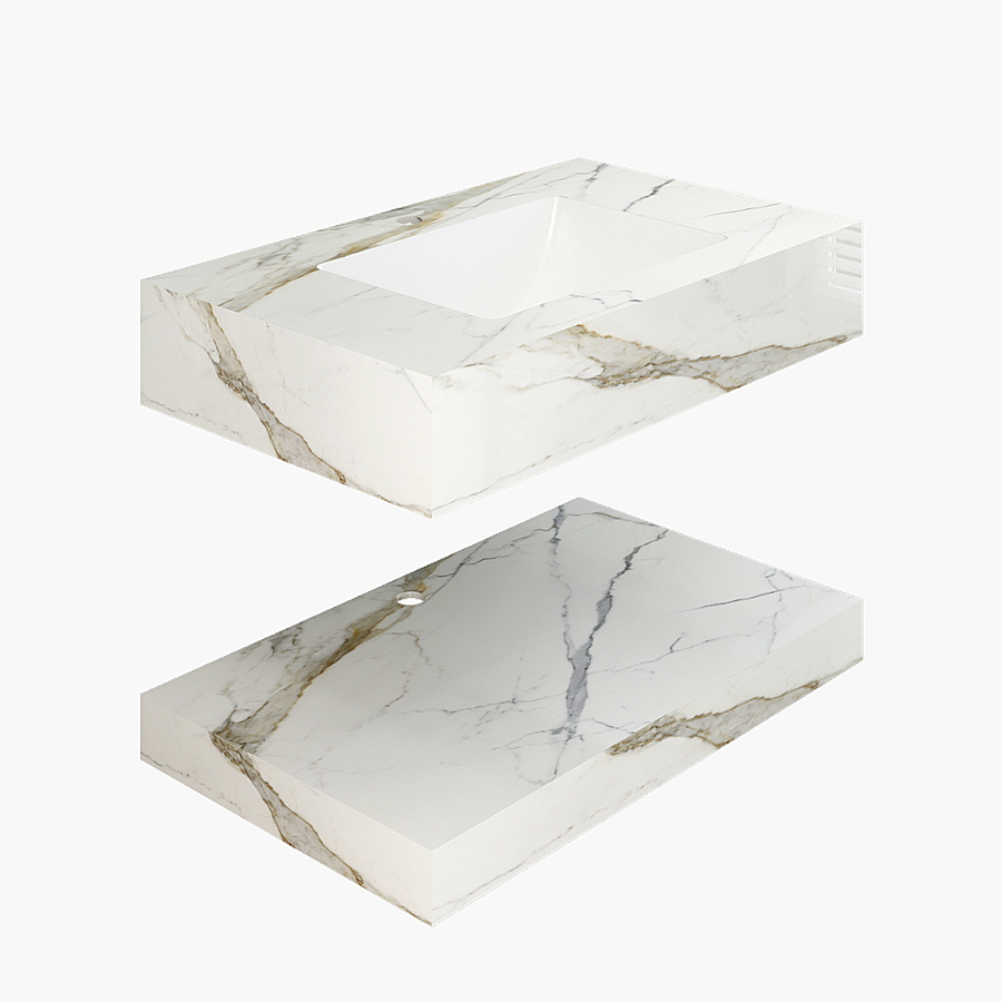 Chậu lavabo 2 tầng Viglacera SC-PHL-9S01P