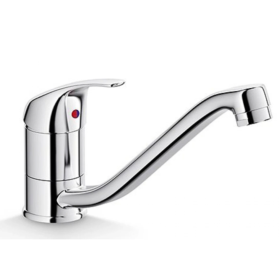 Vòi chậu rửa bát cần cứng nóng lạnh Viglacera VG714