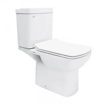 Bồn cầu 2 khối nắp êm Viglacera VI6 xả nhấn
