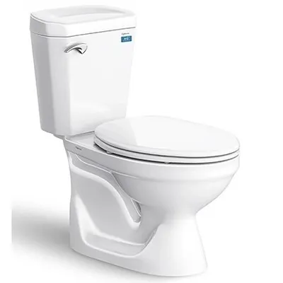 Bồn Cầu 2 Khối Nắp Thường Viglacera VI44 Xả Gat
