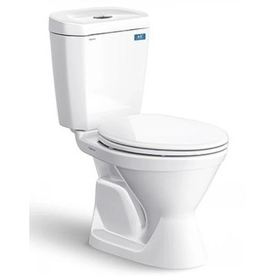 Bồn Cầu 2 Khối Nắp Thường Viglacera VI66 NT Xả Nhấn