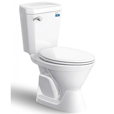 Bồn cầu 2 khối tay gạt nắp thường Viglacera VI77