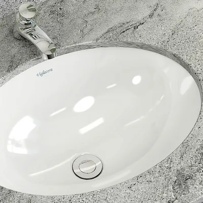 Chậu Lavabo Âm Bàn Viglacera CA2